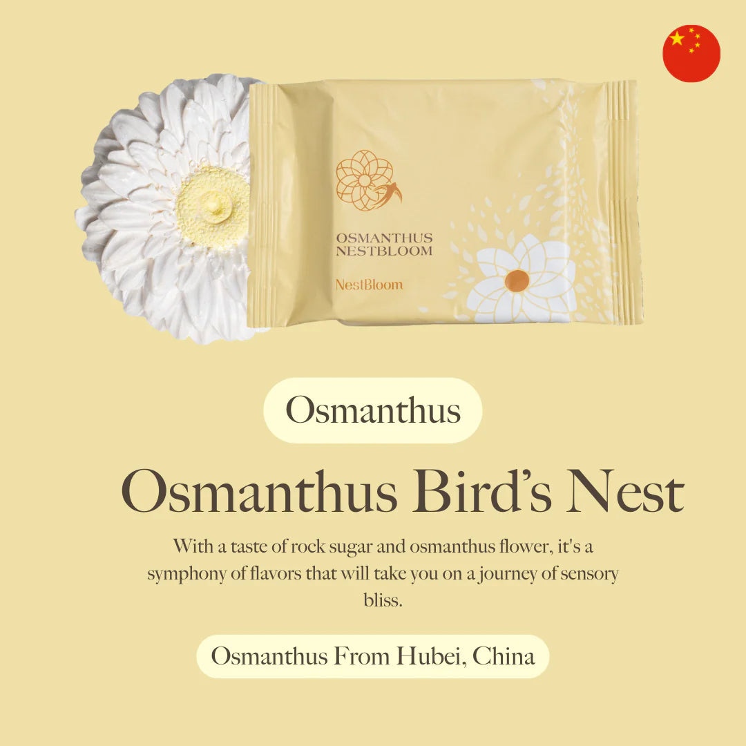 NestBloom Osmanthus Bloom Birds Nest Packaging
