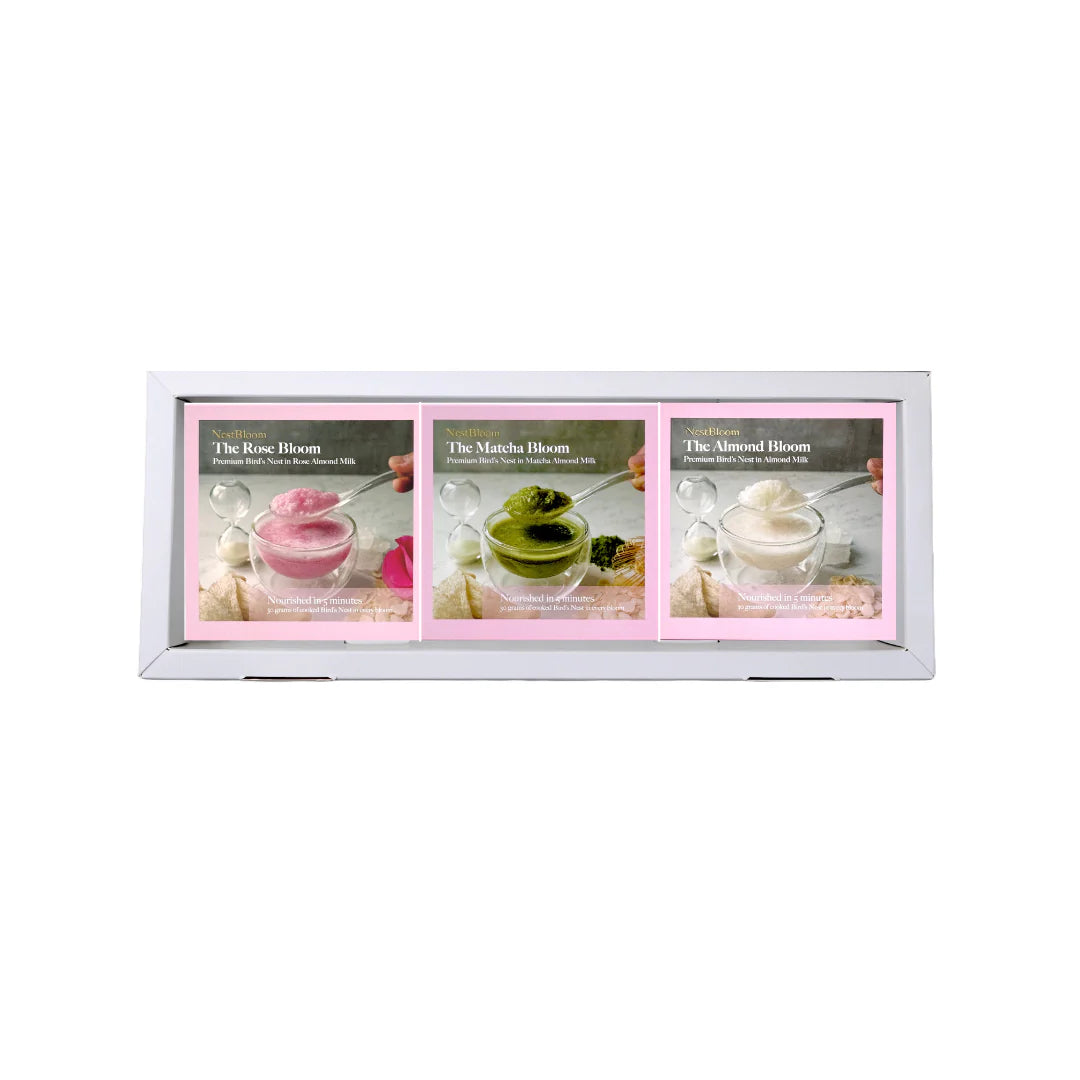 NestBloom Classic Signature Set Birds Nests before and after
